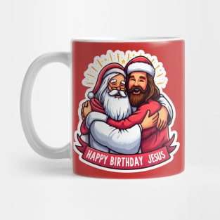 Happy Birthday Jesus Mug